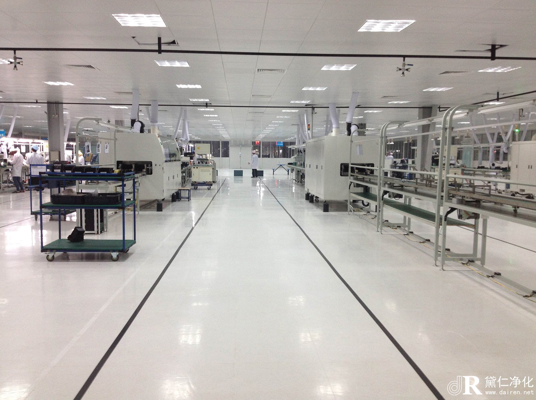昆山電子無塵車間裝修設計案例